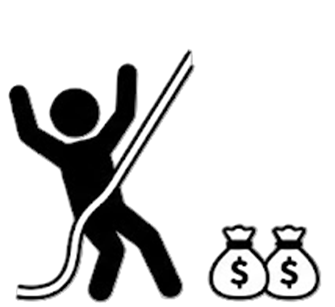 資金調達・事業継続の危機アイコン